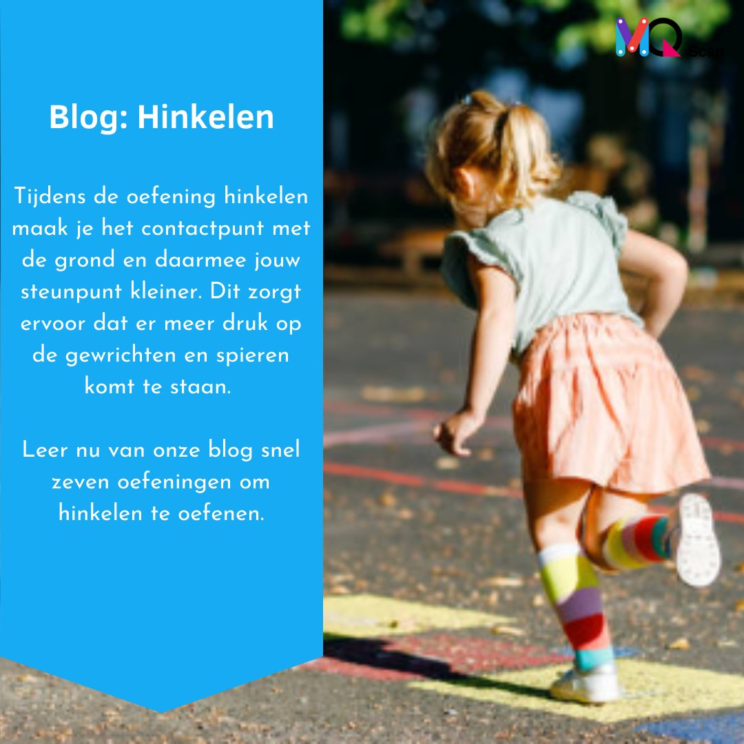 Met hinkelen vergroot je spierkracht en verbeter je het evenwichtsvermogen en algehele fitheid en vitaliteit. Heb je nog meer redenen nodig om het te gaan oefenen? Leer nu van onze blog snel zeven oefeningen om hinkelen te oefenen. bit.ly/3Kea4Qb

#MQScan #Hinkelen