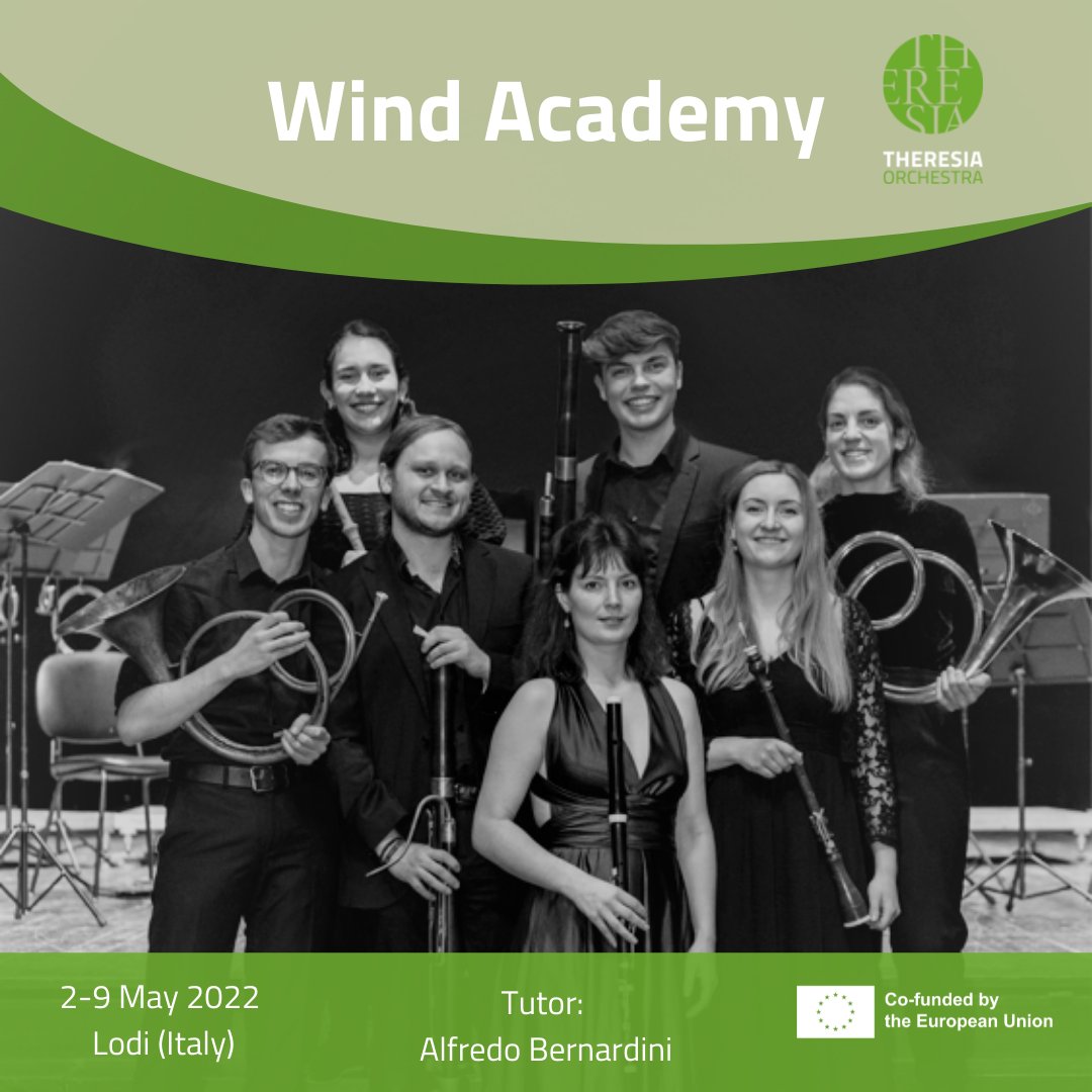 🎺 Our wind players have arrived in Lodi, Italy for our Wind Academy under the guidance of Alfredo Bernardini!

More information on our blog ⤵️

🗞  theresia.blog/2022/05/theres…

#theresiaorchestra #musicandyouth #EMPOWER #CreativeEurope