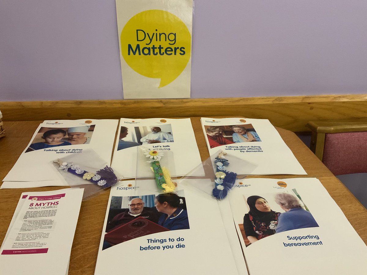 The kettle is boiled, the biscuits are out…
Ready for our first #GraveTalk Cafe for #DyingMattersWeek
at Leigh Infirmary.  Come along between 10-11am and 2-3pm today (Tue 3rd May) <a href="/WWLNHS/">WWL NHS</a>