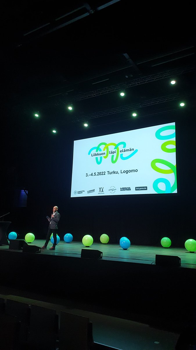 A_Rinksu's tweet photo. Liikkuen läpi elämän -seminaari starttaa Turun Logomossa. Mahtavaa olla läsnä erinäisten etäilyvuosien jälkeen! #liikkuenläpielämän @liikkuvakoulu https://t.co/LAkdQYVGFm