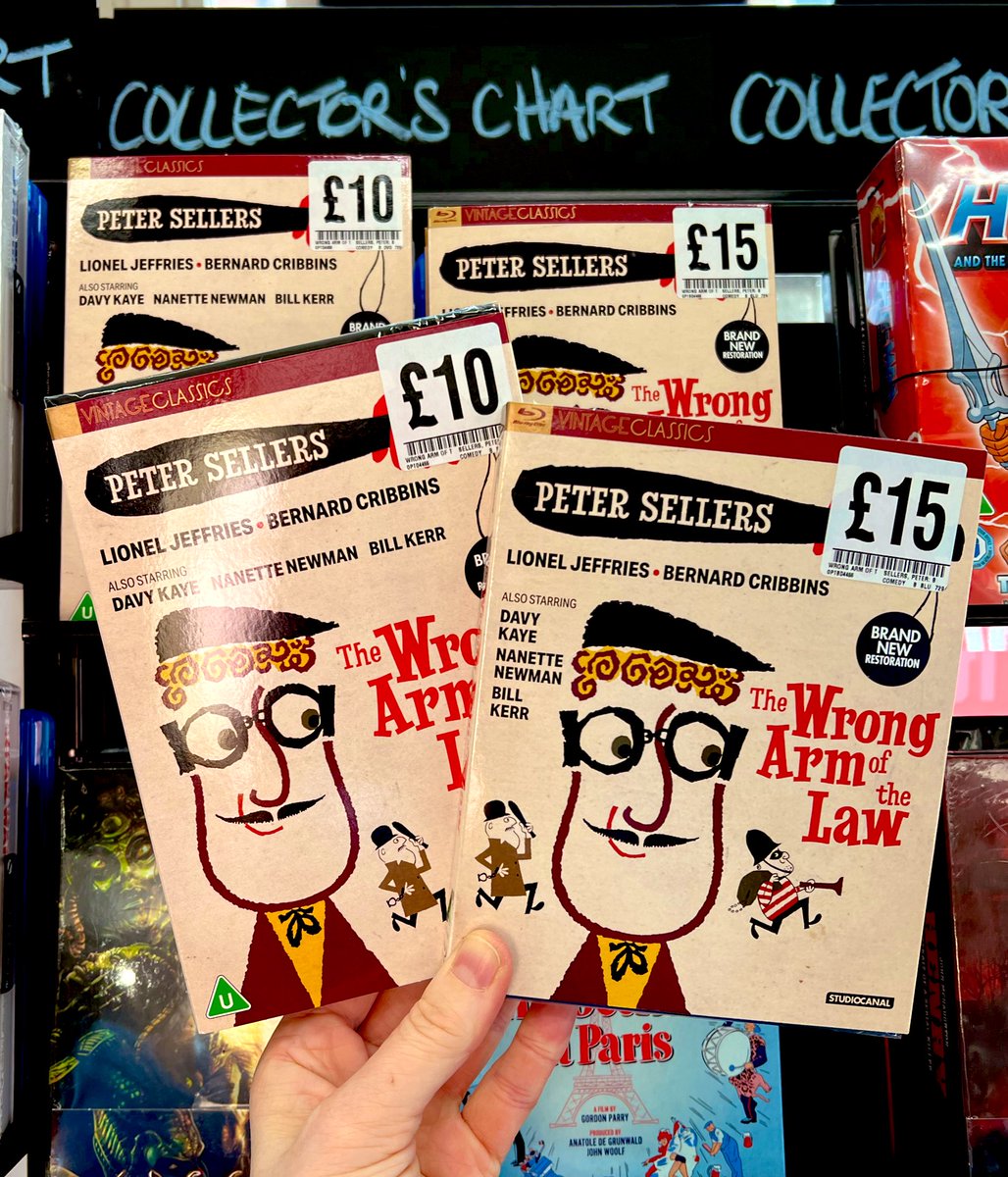 ⚡️NEW THIS WEEK AT FOPP⚡️

Sloshin' a bogey in the execution of 'is duty? Oh dear, dear, dear!

#WrongArmOfTheLaw #PeterSellers 
#FoppCovent #GetToFopp #Fopp