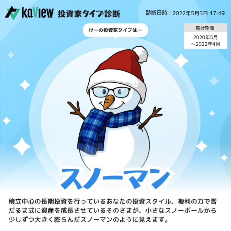 keharrier's tweet photo. https://t.co/gga2k2d8dl
#カビュウ #投資家タイプ診断 https://t.co/ffFOc3BZyi