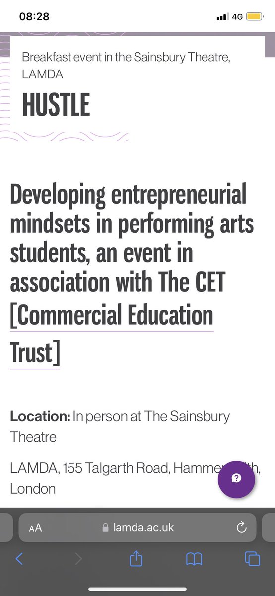 Doing at thing at LAMDA 💜