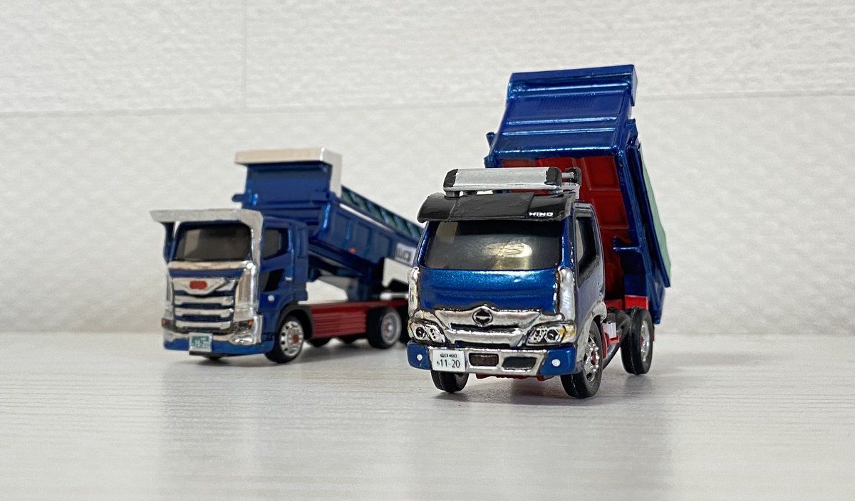 改造トミカ LEDが光る 佐川 トラック