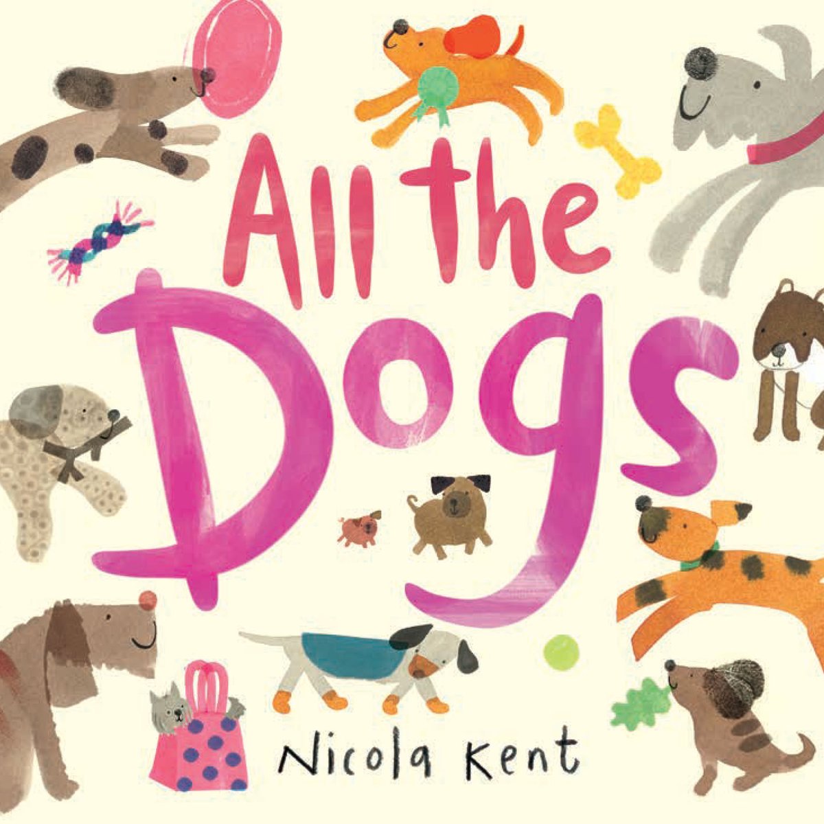 nicolakkent's tweet photo. 🤩📢🐶🦮COVER REVEAL!🐕🐩🐕‍🦺🤩

Thrilled to share the cover of my new picture book ALL THE DOGS! Full of silly rhymes and funny pets, it's coming to a bookshop near you this August!

🐾🐶🐾🐶🐾

@AndersenPress @LibbyHamHam @beccygarrill https://t.co/fTKyR5vFNo