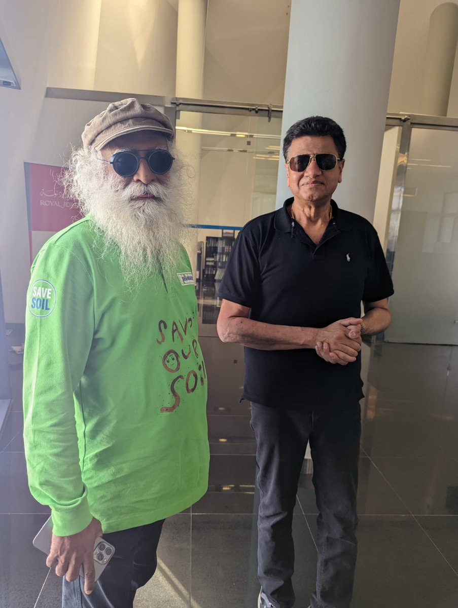 IndiainJordan's tweet photo. #SaveSoilMovement in Jordan🇯🇴
@SadhguruJV
@ishafoundation
#AMAwithSadhguru #savesoil #journeyforsoil #india 🇮🇳#sadhguru #100daysofsoil #saveearth #saveplanet  #ishafoundation #consciousplanet  #earthbuddy   #sadhguruquote #Environnement https://t.co/wiFnaqk022