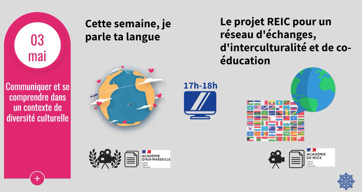 👀Hop hop hop ‼️ #SaveTheHour

Ce soir, venez découvrir le projet représentant notre <a href="/AcAixMarseille/">Acad. Aix-Marseille</a> <a href="/CardieAixMrs/">CardieAixMarseille</a>  pour la #JNI2022 #innopedagogique et le projet de <a href="/CardieNice/">CardieNice</a> 

view.genial.ly/625d079e3cf2c5…