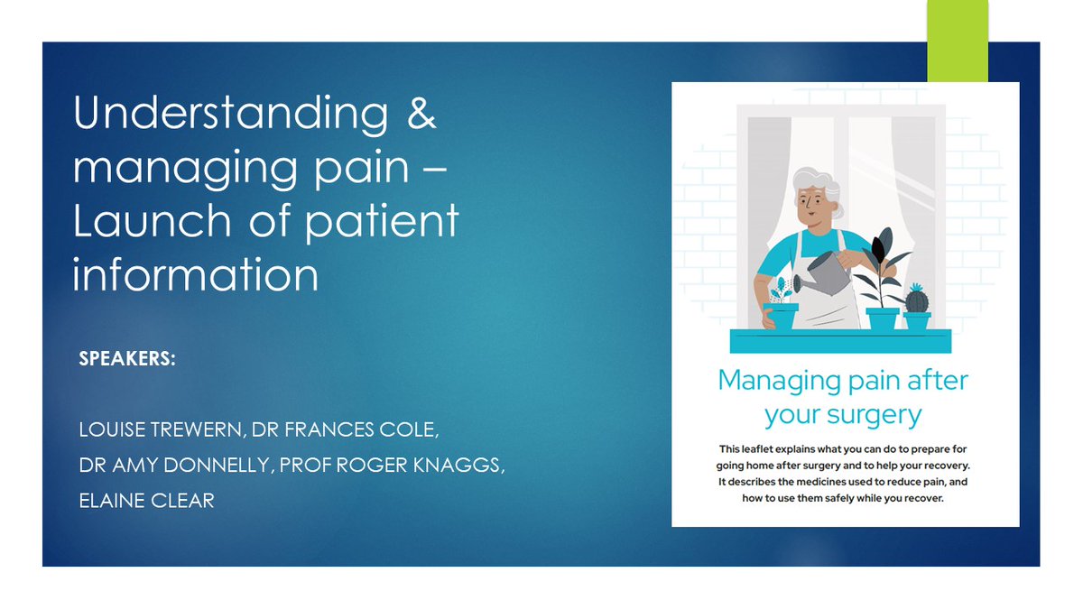 Want to learn more about the <a href="/IrishPainSoc/">Irish Pain Society</a> <a href="/BritishPainSoc/">The British Pain Society</a> patient information project Understanding &amp; managing #pain? 

We will be having our formal launch at the <a href="/BritishPainSoc/">The British Pain Society</a> Annual Scientific Meeting in June

 bpsasm.org