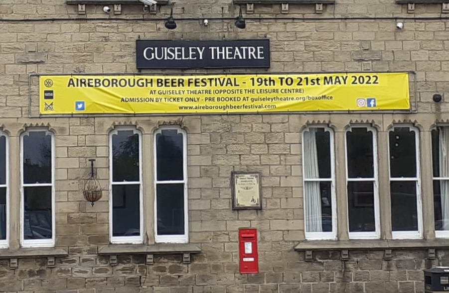 All you have to do is drink beer, listen to live music and help support local charities. Tickets at  guiseleytheatre.org/boxoffice #AireboroughBeerFestival #AireboroughRotay