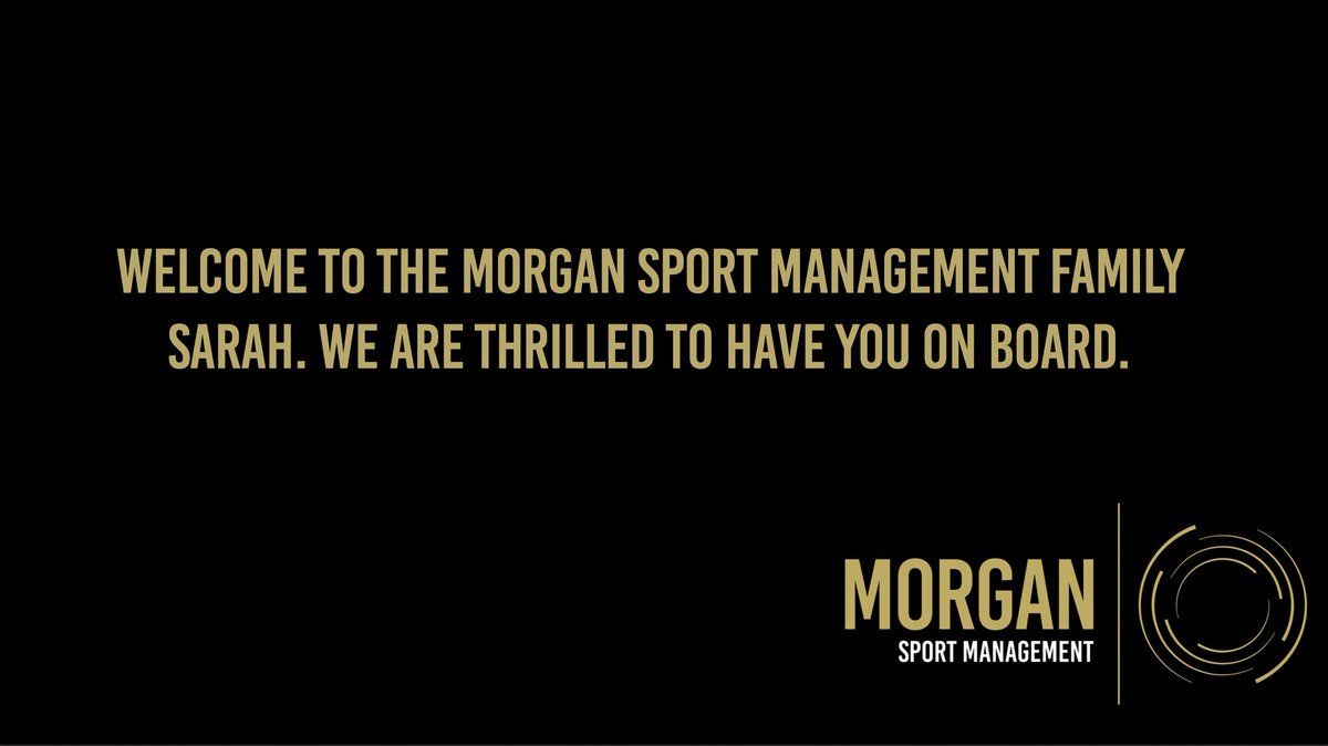Morgan Sport Management tweet media