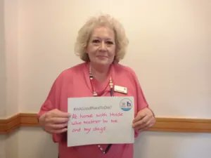 BlytheHouseHosp's tweet photo. 'A good death for many means being in their place of choice with people that matter to them.' @JanetDunphy stresses the importance of talking to your loved ones about death and dying: https://t.co/xfLmSI2JPH #DyingMatters #InAGoodPlace 💙 https://t.co/aohpF99zPh