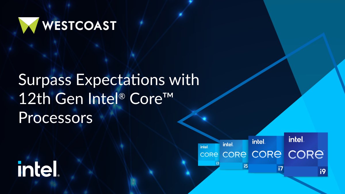 The 12th Gen Intel® CoreTM Processor is here and its ready to deliver superior performance where your customers need it most.

ow.ly/5Z9c50IUrbK