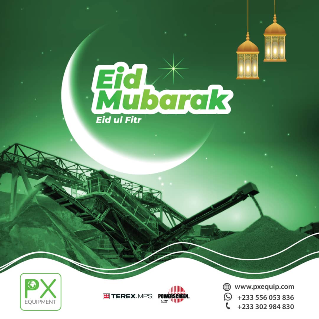 Wishing all our Muslims Eid Mubarak!

#powerscreen #spareparts #crushing #aggregate #mining #pxequip #terex