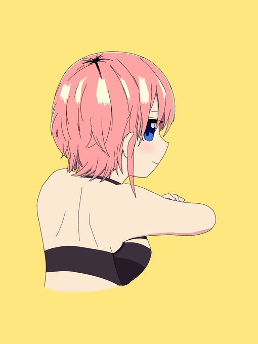 NewSODA⚓️フラスタ企画中さんがTwitterに投稿した中野一花(五等分の花嫁)のイラスト。