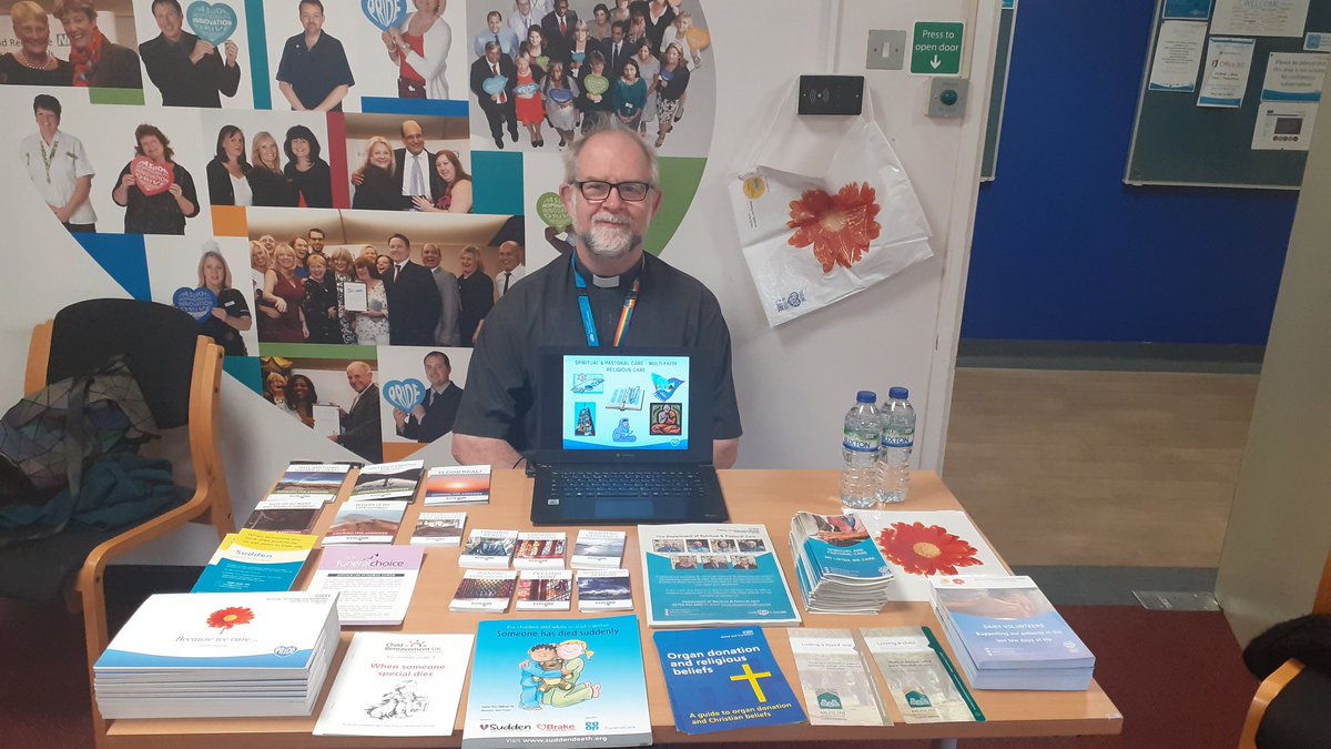 Kicking off this year's <a href="/DyingMatters/">Dying Matters</a> week at King George Hospital this morning <a href="/BHRUT_NHS/">BHRUT NHS 🏥</a> <a href="/SFHUK/">Saint Francis Hospice</a> <a href="/spctbhrut2/">SPCTBHRUT2</a>