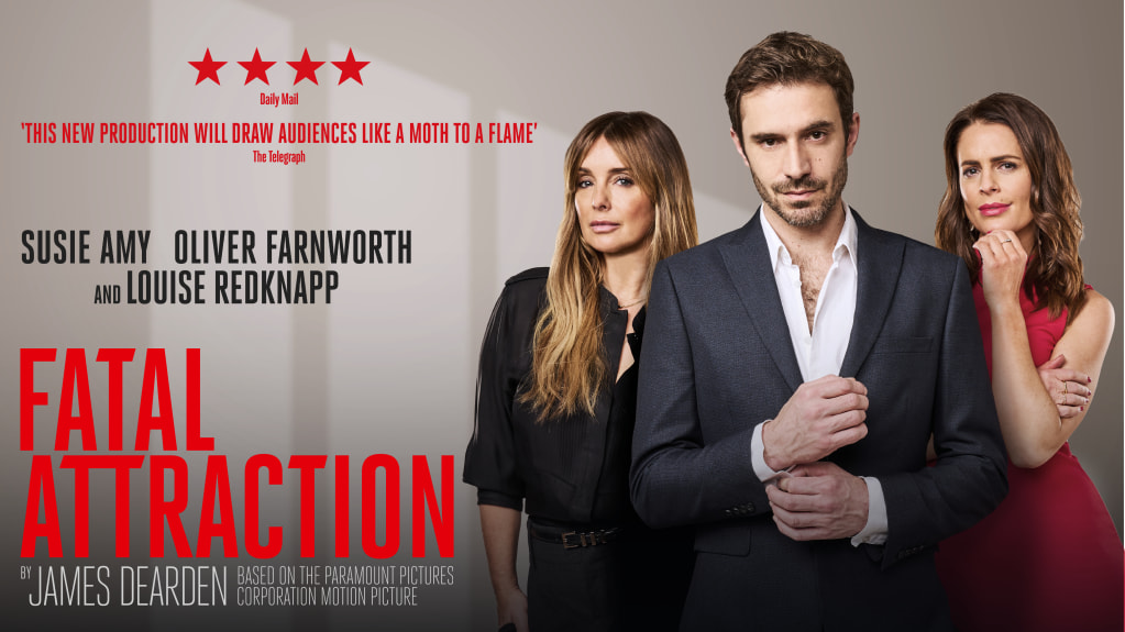 ⭐️Looking forward to seeing you this week Oliver Farnworth <a href="/LouiseRedknapp/">Louise Redknapp</a> <a href="/SusieAmy/">Susie Amy</a> 

Begins tonight in York!  Showing until Saturday ✨

<a href="/FatalOnStage/">Fatal Attraction</a> 

bit.ly/3vAvdQs