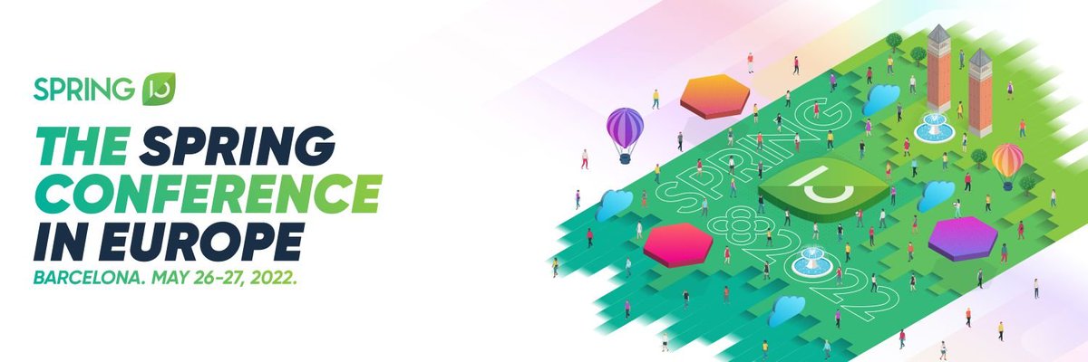 I have one ticket for <a href="/spring_io/">Spring I/O</a> conference happening on the 26th-27th of May in Barcelona to giveaway.

How to enter giveaway?

👉 Like &amp; Retweet this tweet
👉 Fill this form: bit.ly/win-springio-t…

The raffle ends in 48h - 05.05 10 AM UTC. Random person wins.