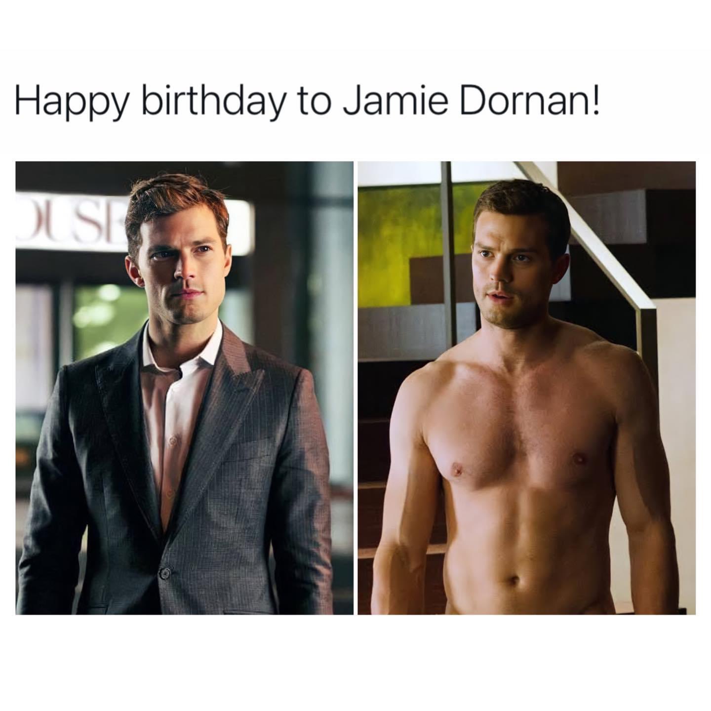 Happy birthday Jamie Dornan! 
