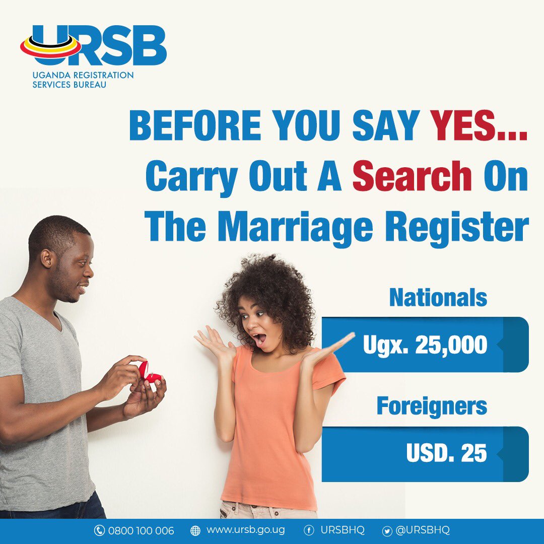 URSBHQ's tweet photo. Start your marriage right!

Celebrate the day well assured that your union is legal and the person you are committing to is genuinely single.

Reach out to us and let us help you with a #MarriageSearch https://t.co/kc9BOU2Iq6