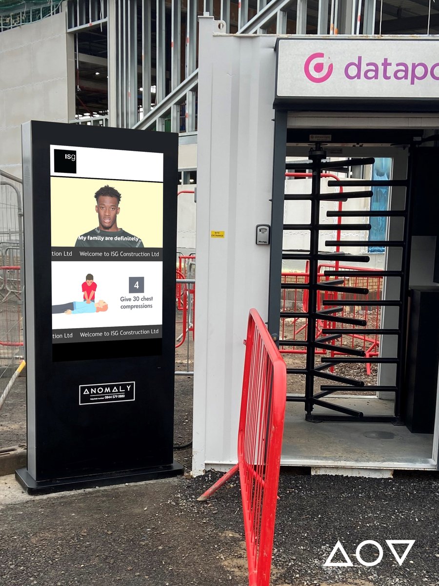 Anomaly_Visual's tweet image. Anomaly&apos;s #digitalsignage at ISG&apos;s Two Rivers Primary School project communicates with staff entering site

The system displays #healthandsafety information, induction videos, first aid content, and also promotes staff wellbeing with mental health videos

anomalyvisual.co.uk
