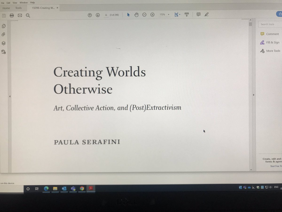 So, this will be out in the world soon .. !🎉 #extractivism #artactivism #culturalextractivism #culturalextractivism