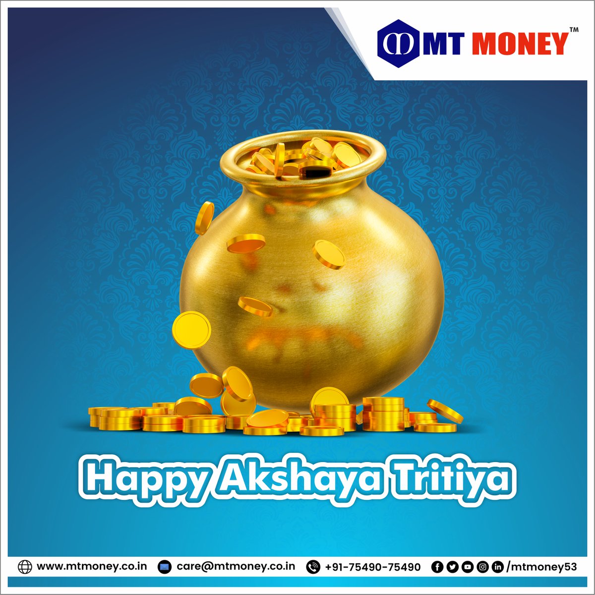 mtmoney53's tweet photo. अक्षय तृतीया की हार्दिक शुभकामनाएँ #अक्षयतृतीया #AkshayTritiya2022 https://t.co/LuqmU1bq5Q