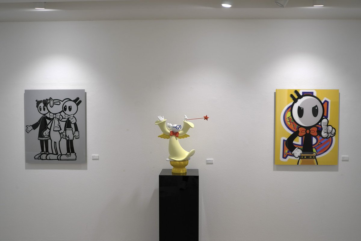 gobbi7's tweet photo. Rabbit &amp; Friends
Kim Deasung Solo Exhibition

롯데갤러리 일산
2022.5.3 - 5.28

동화의 모티브를 둔 캐릭터들은
강렬한 색상과 감각적인 팝 이미지로 감상자들에게 동화적 환상과 현실적 욕망을 자극시킨다. https://t.co/mE6477u6FZ
