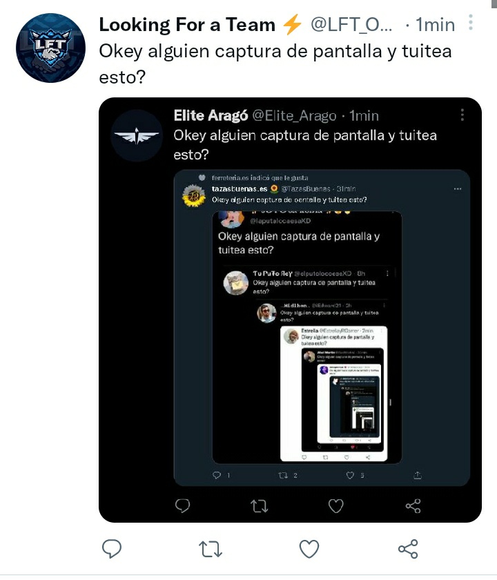 Okey alguien captura de pantalla y tuitea esto?