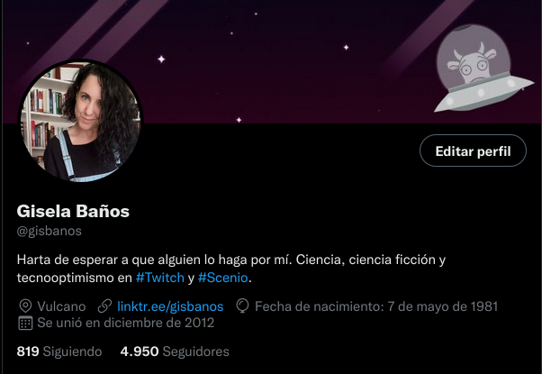 Estoy convencida de que hay, al menos, 50 personas más que no han tirado todavía la toalla.

Imaginad lo que podríamos hacer 5000 individuos si nos pusiéramos a trabajar juntos. Más que uno solo, seguro.

No se trata de seguirme, se trata de encontrarnos.