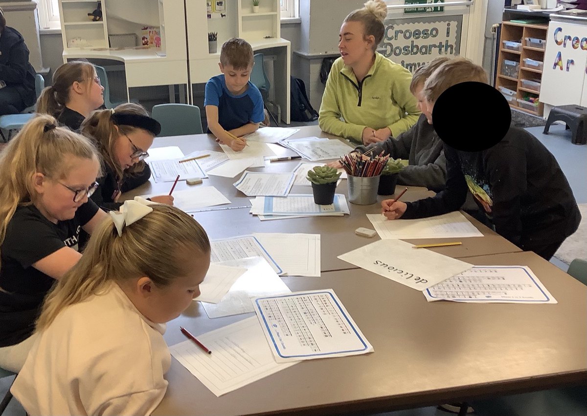 tynywernp's tweet photo. Mrs W, Mrs C and Miss B are feeling very proud of the fantastic independent writing taking place in Dosbarth Deimwns this morning #ambitiouscapablelearners #coldwrite #amazingprogress https://t.co/KmqEyftOrH