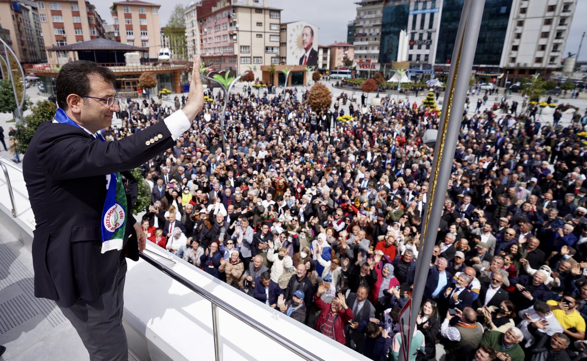 Rize’ye İstanbul’un selamını getirdim. Bizi gönülden karşılayan Rizeli hemşehrilerimize teşekkürler.