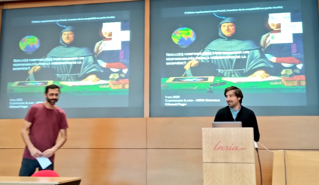 Du quipu inca aux feuilles de tableurs : outre la destruction des écosystèmes, les outils de #comptabilité peuvent-ils rendre compte de leur régénération ?
Conférence de @ClementFeger à <a href="/STEEP_INRIA/">Comprendre et Agir</a> sur les comptabilités écosystème-centrées 
👉steep.inria.fr/comprendreagir…