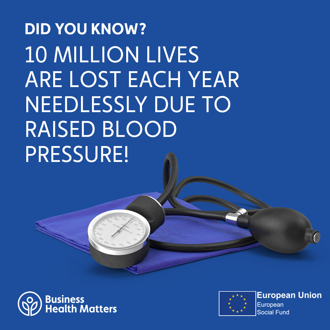 Did You Know? ❌10 million lives are lost each year needlessly due to raised blood pressure! ❌

As part of our Workplace Wellbeing Programme, we carry out a blood pressure check. Find out more 👉 businesshealthmatters.org.uk/projects/?&utm… 

#MayMeasureMonth #MMM #HealthyTeam