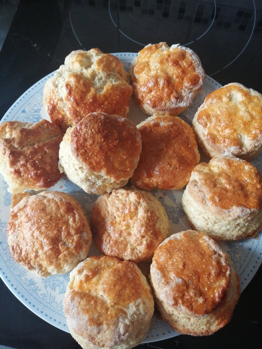 BethFullerbooks's tweet photo. Right, The Factory and The Forge has gone off to the editors. That can only mean one thing, it's time for stress #baking! :) today's edition: #scones! #jamonfirst #creamontop #WritingCommunity #RomanceBooks https://t.co/58GhWJuncq