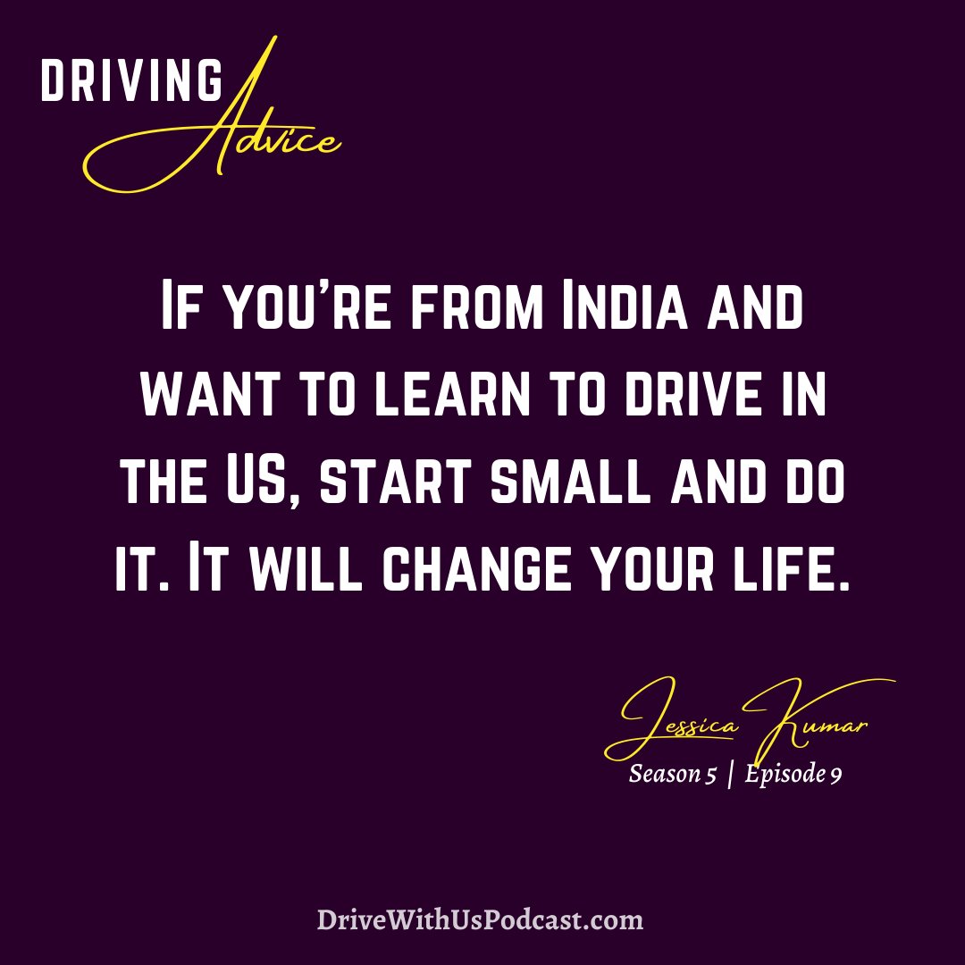 Like if you agree!

Driving can be a daunting task, especially if you are in a different country, but it is possible! 

#DriveWithUsPodcast #drivingadvice #motivationalquotes
