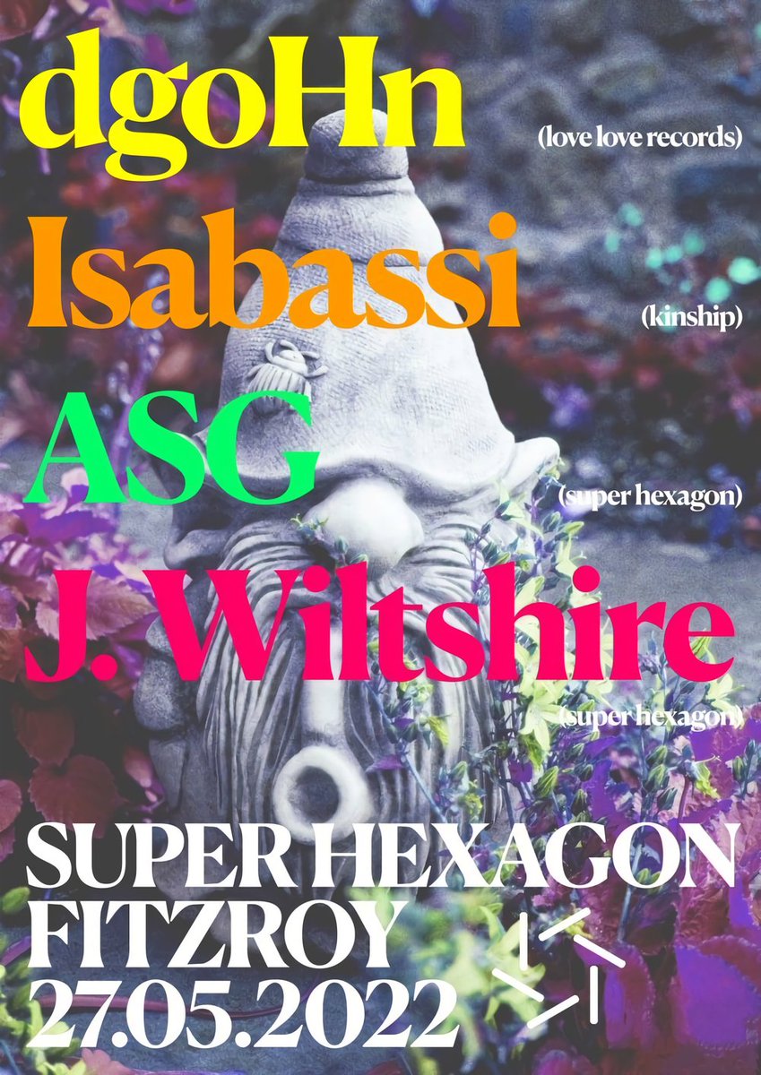 Super Hexagon at Fitzroy, Berlin with Isabassi, ASG, J.Wiltshire and me. Tickets available from event page on @residentadvisor ra.co/events/1529600