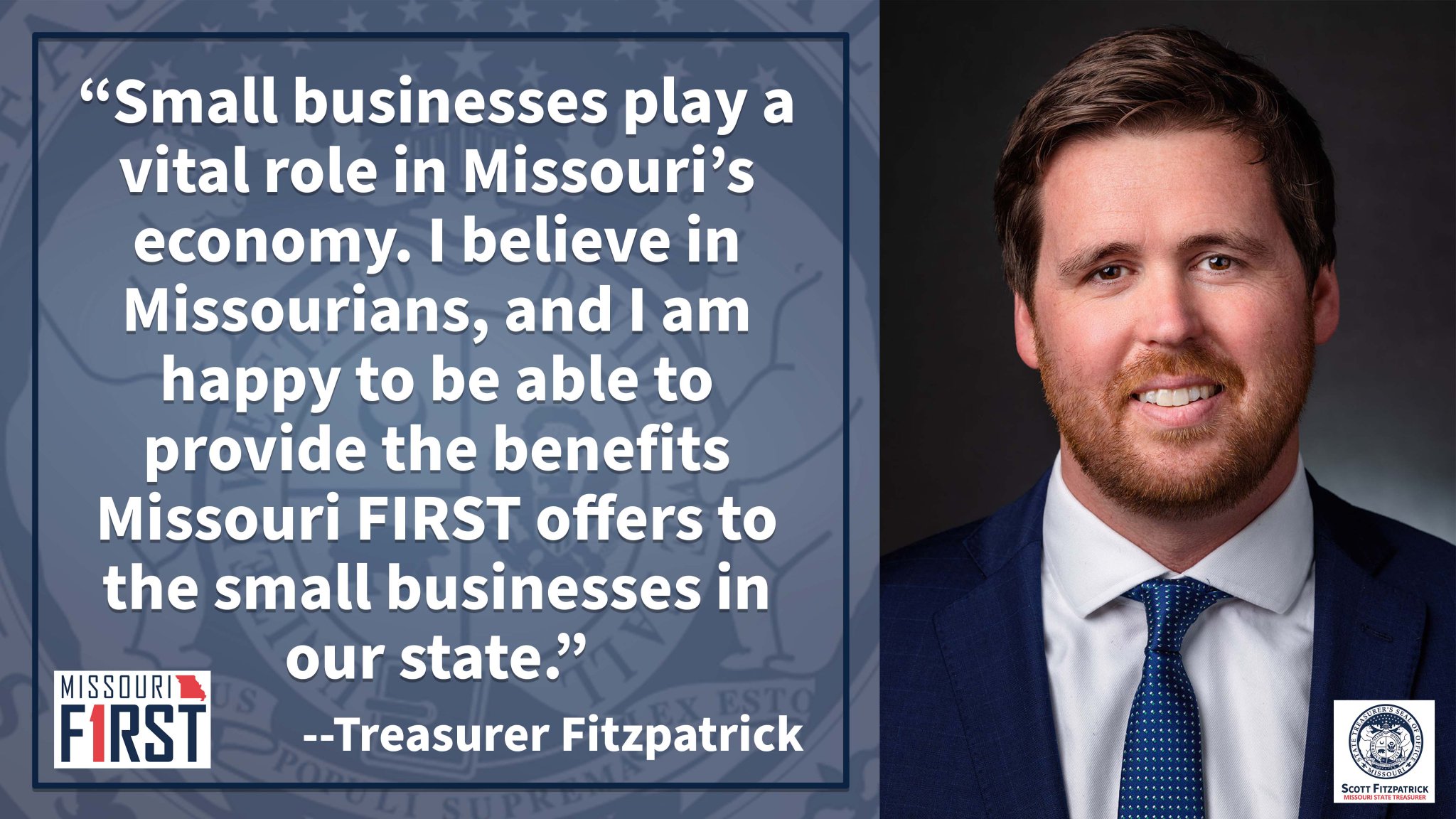 Missouri State Treasurer Scott Fitzpatrick on Twitter "It's 