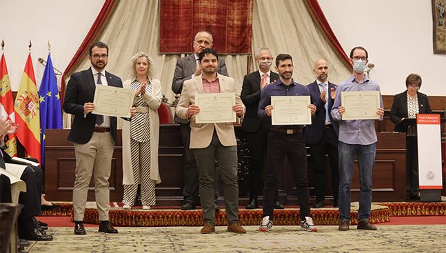 La Universidad de Salamanca premia a los mejores estudiantes de #másteres y #doctorado del curso 2020/21

➡️ saladeprensa.usal.es/node/131455