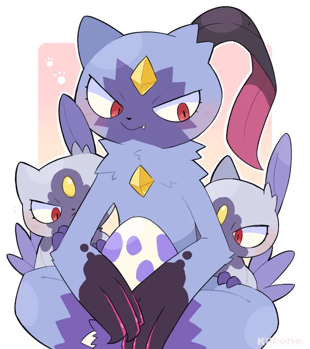 オオニューラとタマゴ💜💕 