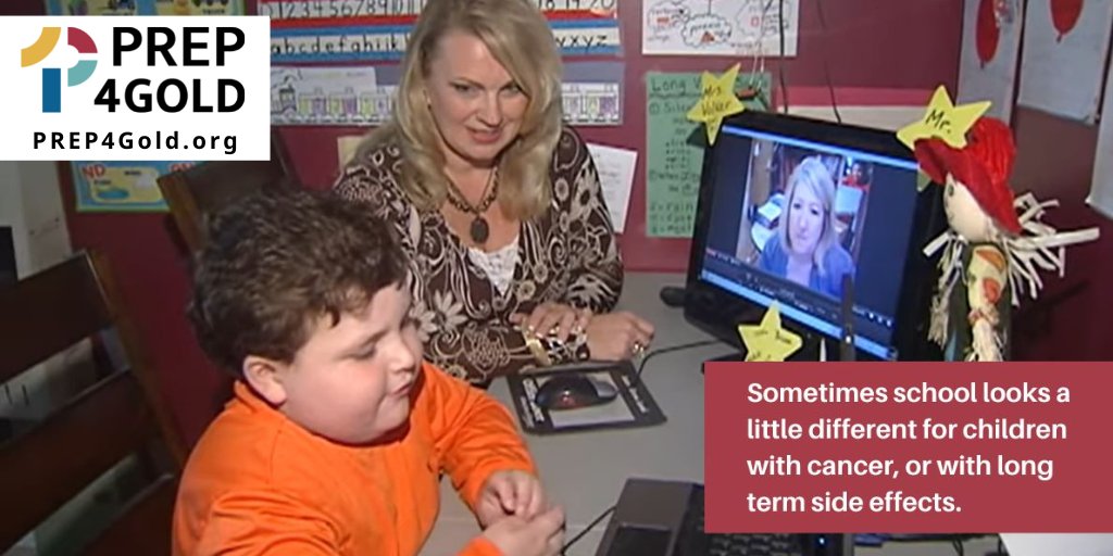 PREP4Gold thanks all teachers going out of their way to support our kids during treatment &amp; helping to accomodate special needs for survivors dealing w/ long term side effects. You provide so much more to our children than just education! 💛#TeachersAppreciationWeek #TeachersDay