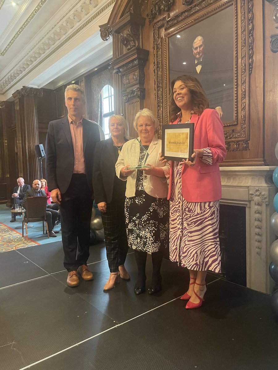 SmjamesJames's tweet photo. Absolutely delighted @AoC_info @CAVC for Beacon Award for Inclusion Leadership @#leadersinDiversity 🥳🤩 https://t.co/mLuoJhpNfV