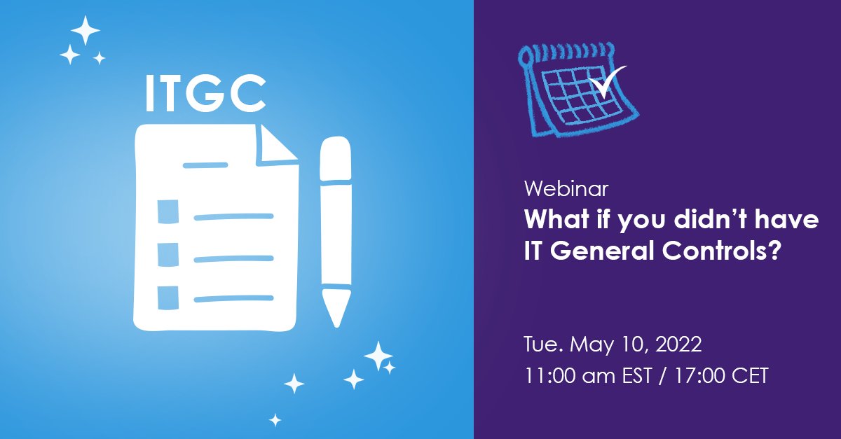 What are IT General Controls? Join our upcoming webinar and hear about uses cases of cyber embarrassment that you can effectively avoid by using Brainwave GRC’s solutions.

#ITGC #webinar #ITAudit #IdentityAnalytics

eu1.hubs.ly/y0M90z0