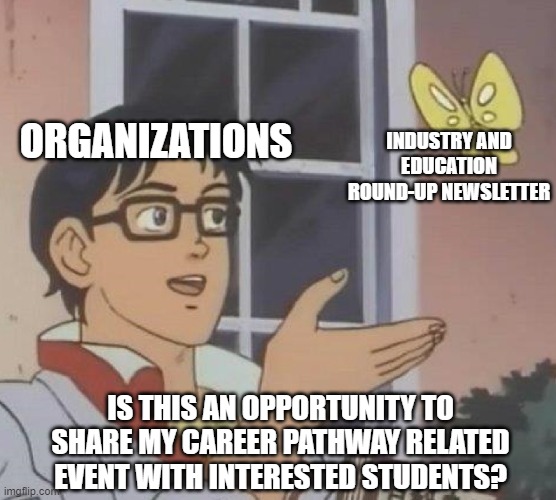 The NH DOE BCD has created an Industry and Education Round-up newsletter for students that provides information about upcoming career pathway opportunities. To include your organization in the newsletter, please fill out this form: forms.gle/XZVDCERhmdfbVQ…

#learning #career #jobs