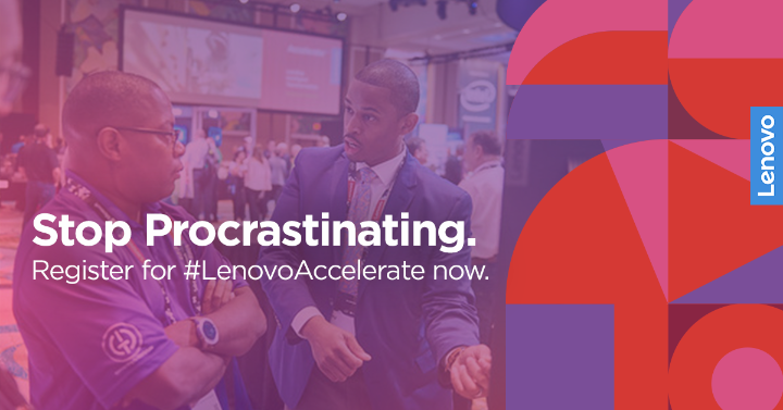 KristyRieth's tweet photo. You’ve waited just long enough. This is your last chance to gain the knowledge and confidence you need to usher your customers into the next reality with #smarter technology. Register for #LenovoAccelerate now. #Vegas #WeAreLenovo

https://t.co/tnpc3mVJ3E https://t.co/BYWbisZT2L