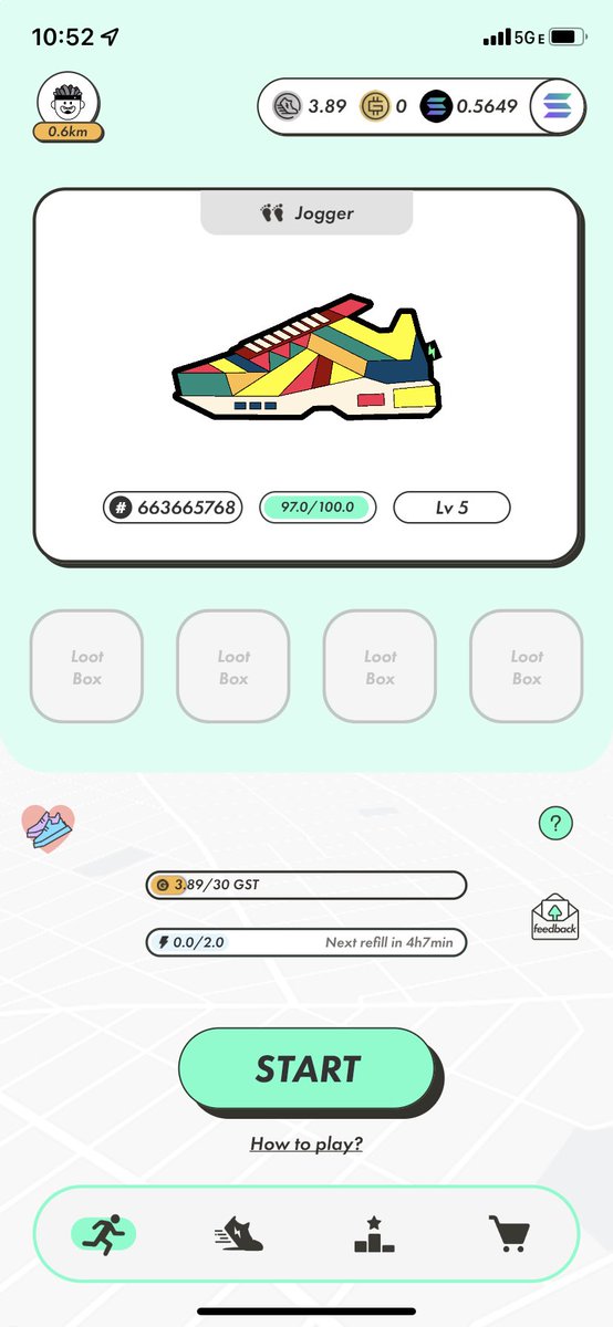 bfassberg's tweet photo. Today I made almost $20 doing what I do every day for free thanks to @Stepnofficial 👟👀 #NFT #NFTs #NFTCommunity https://t.co/mWRSH7duOJ