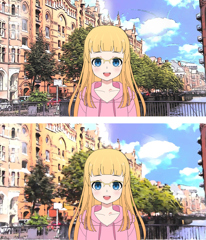 What style fits better? Following some suggestions from #feedbackfest I have played around with a new software (Fotosketcher) to adjust the background. Which one do you like more: top or bottom pic? Thanks for your comment! ☺️
#indiedev #visualnovel #indielegion #art #AnimeArt