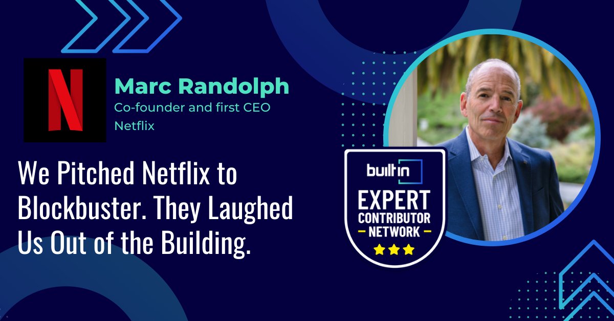 It was 2000. We were in the middle of the dot-com boom but hemorrhaging cash. We needed a $50 million buyout — and fast. Here’s what happened. Check out this story from Built In Expert Contributor and @netflix co-founder @mbrandolph. ow.ly/RCxl50IUSEJ