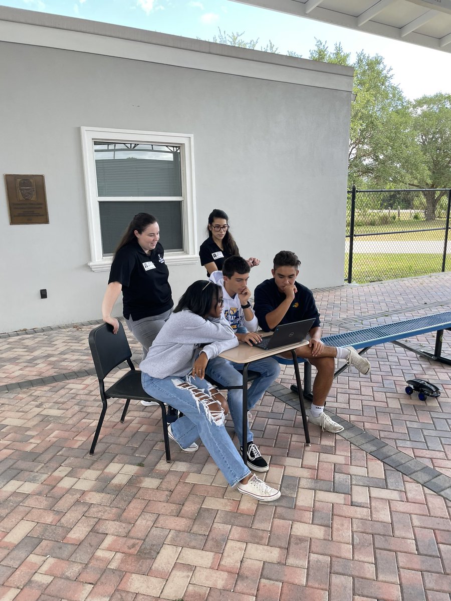 Thank you to Dr. Carroll and her team from FIT for coming to visit yesterday and share some Cyber Security info and practice.