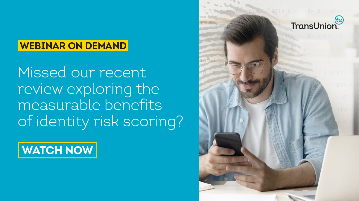 TU_Canada's tweet image. [𝗜𝗖𝗬𝗠𝗜] Watch our recent webinar to hear experts unpack findings from a recent @forrester Consulting report about the fiscal value of using TransUnion TruValidate™ Identity Exchange: transu.co/6002KhDy4 #FraudTrends #FraudSolutions #IdentityManagement #DigitalFraud