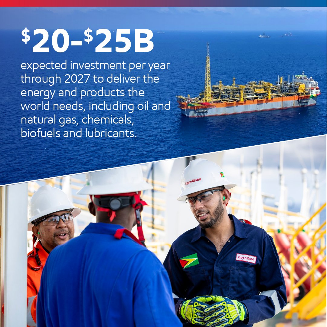 Guyana is becoming one of the world’s top producers of oil. Since 2015, we’ve discovered nearly 11 billion barrels of oil in the Stabroek block to help meet the world’s energy needs. exxonmobil.co/3MOeYVy